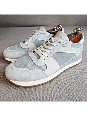 Corridor NYC Mens Sneakers 9 Grey Retro Recess Runner Made in Portugal
